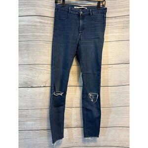 Zara Trafaluc Women's Distressed Skinny Jeans Size US 8